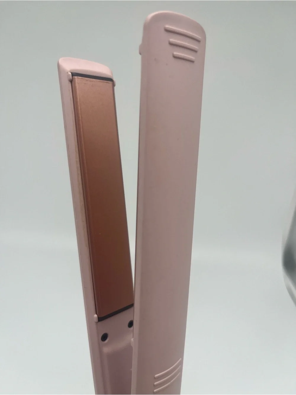 Ceramic Pink Rose Gold Flat Iron Hair Straightener